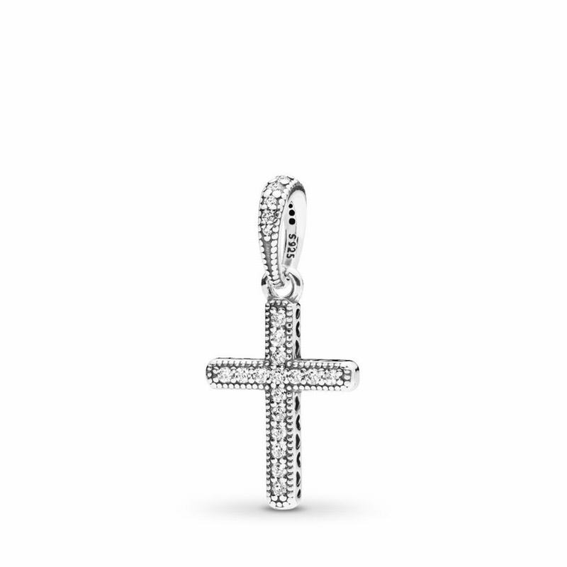 Pandora Classic Cross Pendant Silver Egypt CX9034172